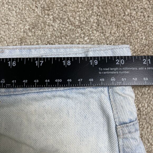 VTG 90s Levi’s Men’s 505 Jeans Red Tab 41X29 USA Light Wash Denim Blue Fade - Picture 9 of 16